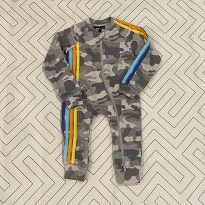 LRT Little Rad Things Camo Striped Outfit